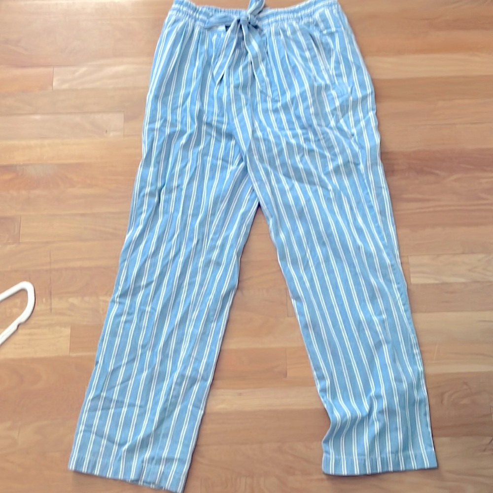 Striped pants from Nautica. Coastal style.
